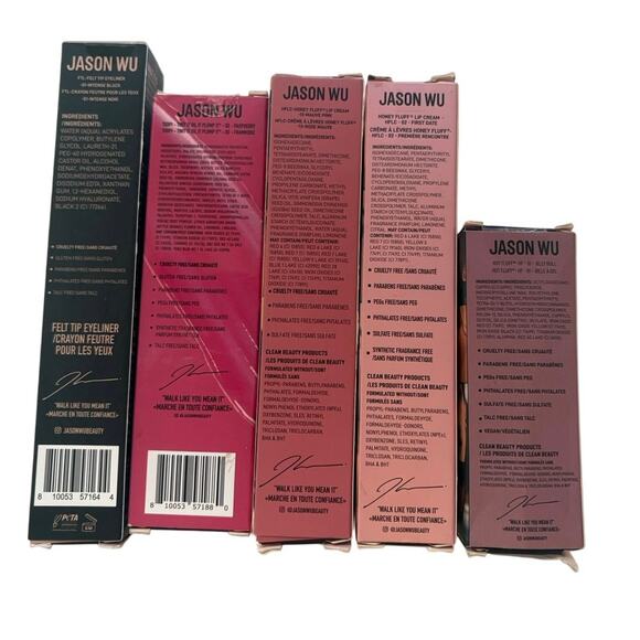 New Jason Wu Cosmetic (5) Piece Beauty Bundle - Picture 2 of 16